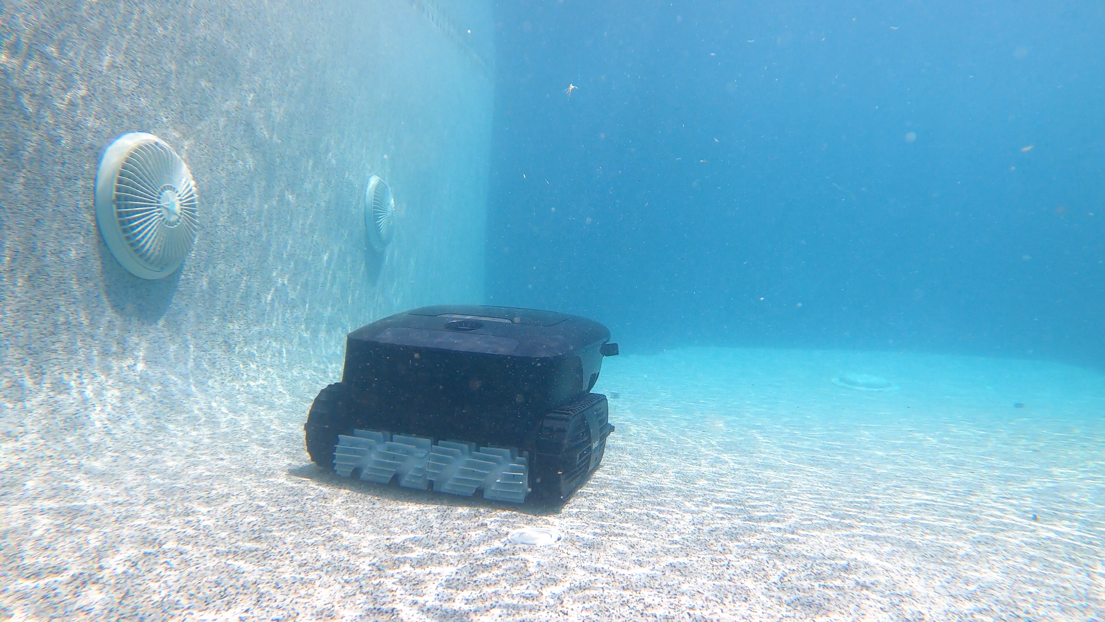 Beatbot AquaSense 2 Ultra Robot Near Wall Underwater Floor