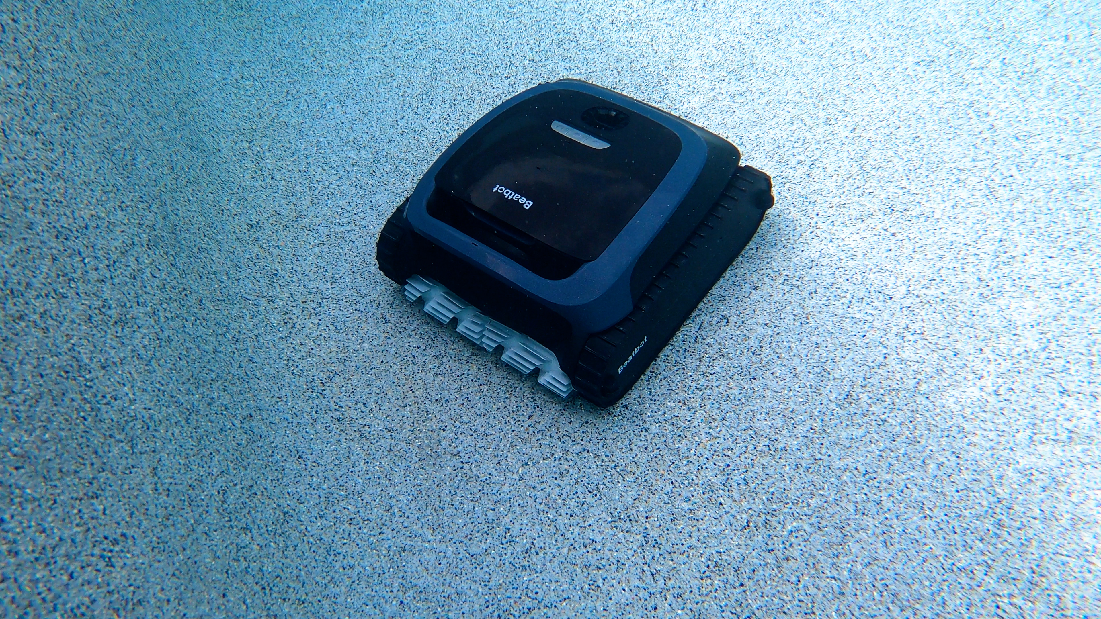 Beatbot AquaSense 2 Underwater Robot Resting On Pool Floor