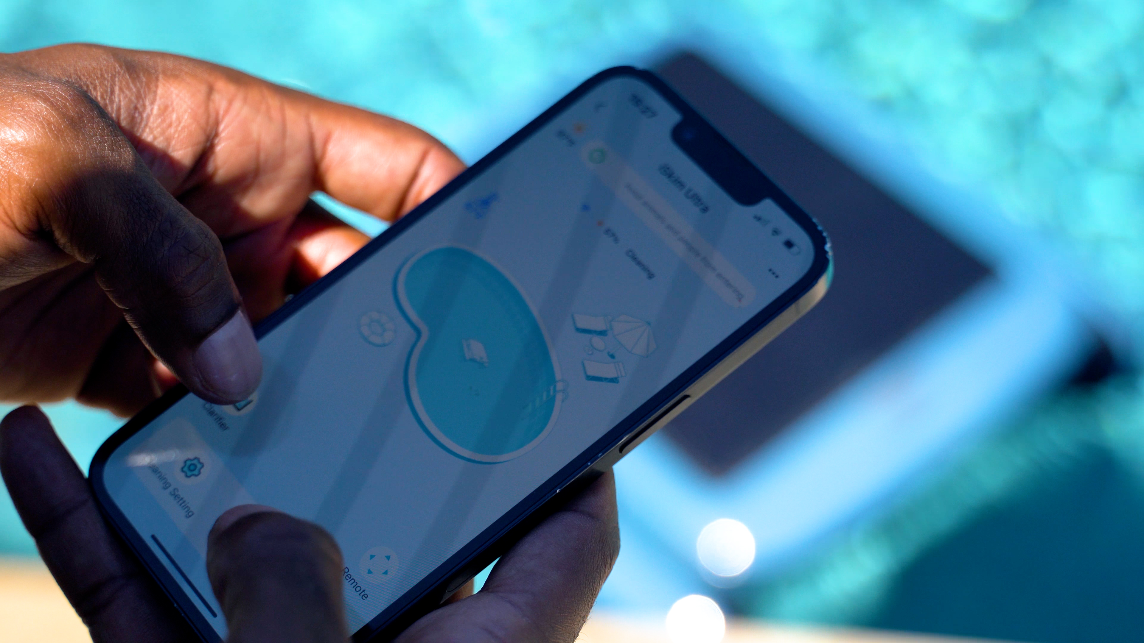 Beatbot iSkim Ultra Beatbot Iskim Ultra Controlling Robot Using Phone App