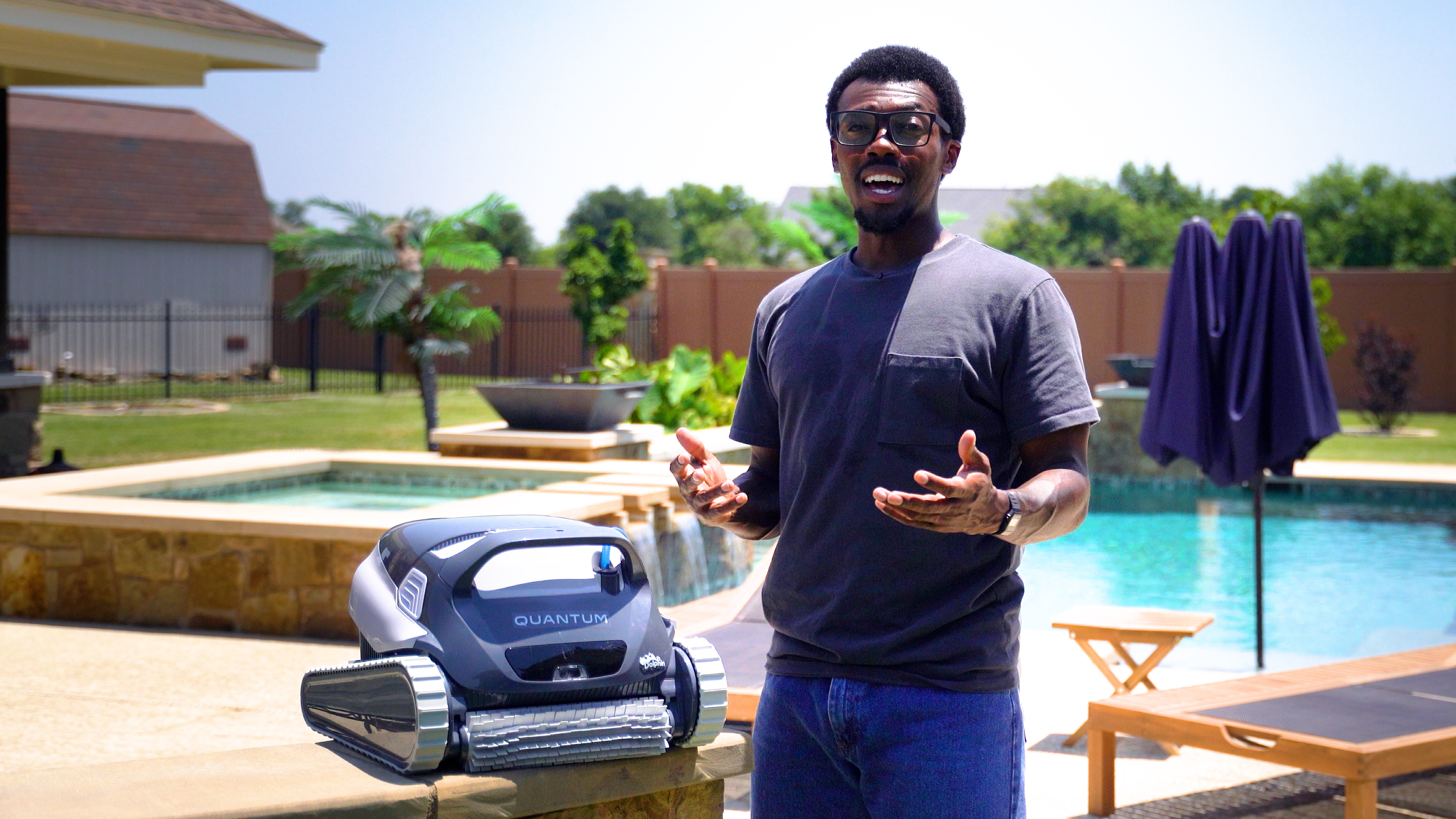 Dolphin Escape Poolside