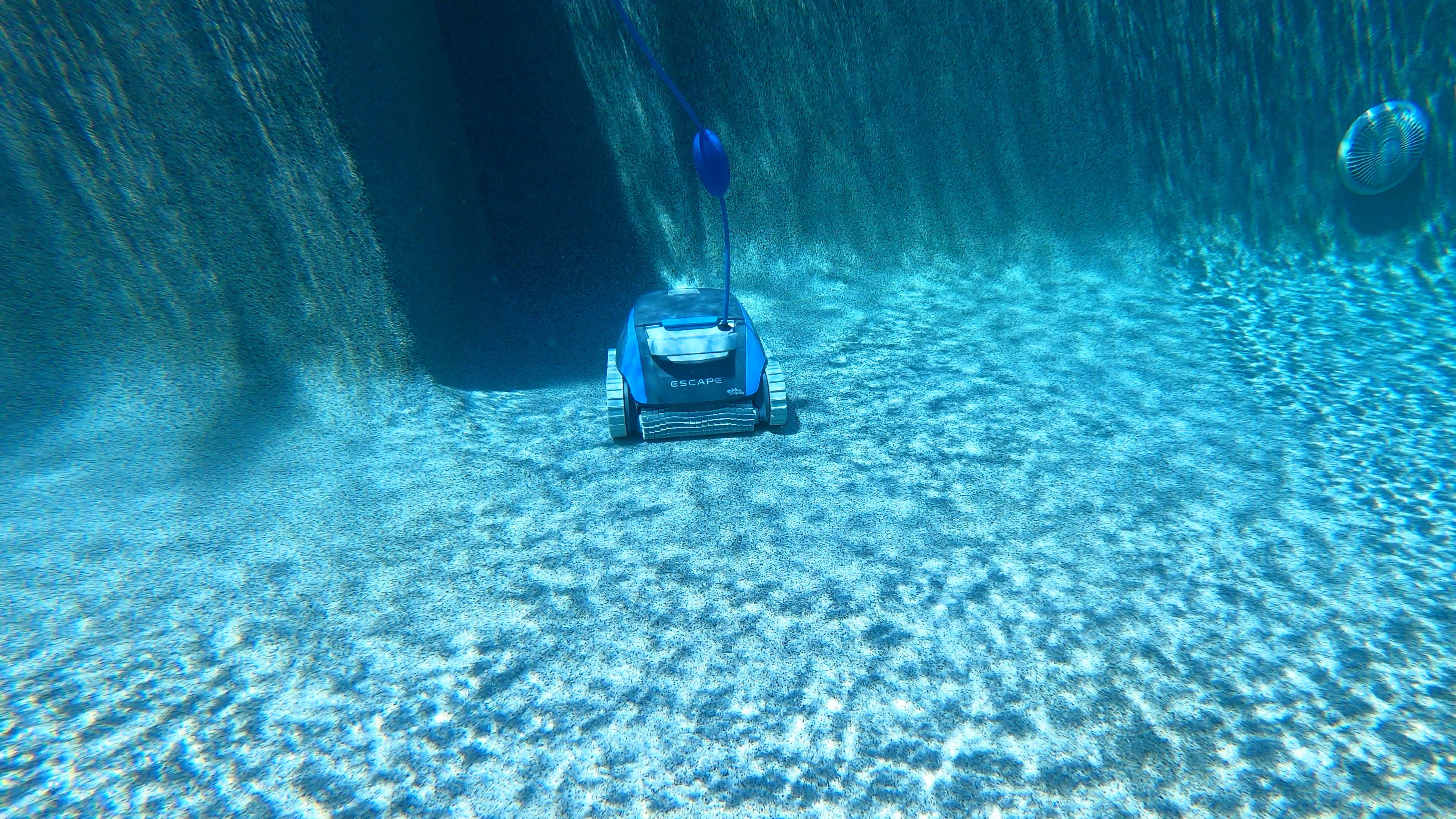 Dolphin Escape Underwater Robot Middle Of Pool Floor