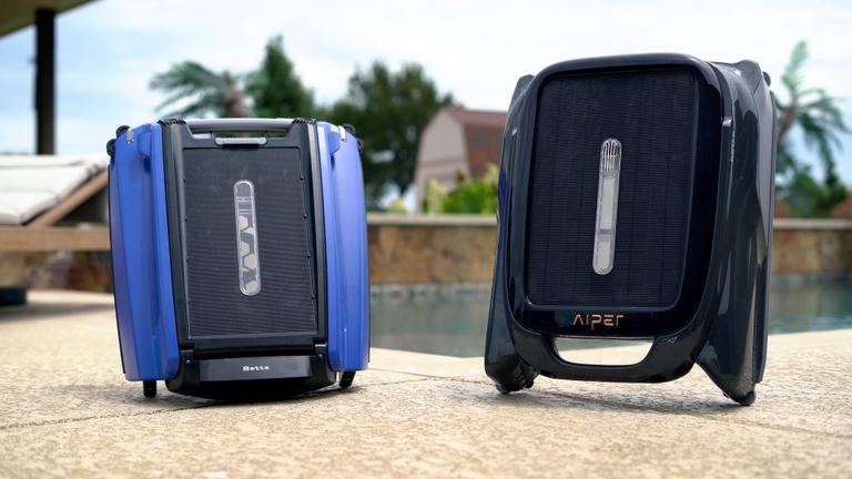 Betta SE Angled Comparison With Aiper Front View