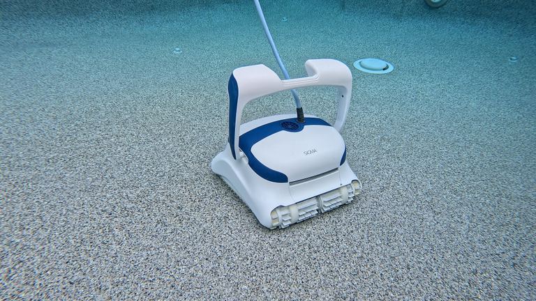 Dolphin Sigma Underwater View Pebble Tec Bottom Hose