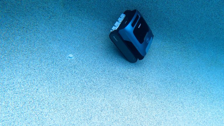 Beatbot Aquasense 2 Pro Angled Underwater View Near Drain