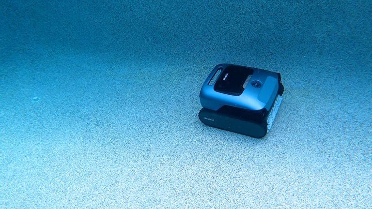 Beatbot Aquasense 2 Pro Resting On Textured Pool Bottom