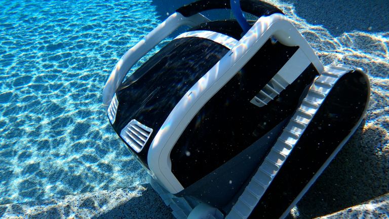 Dolphin E70 Turning On Floor Underwater Close Up