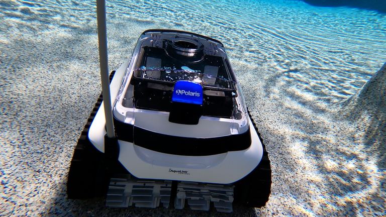 Polaris PCX Top Canopy View Driving Underwater