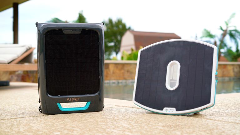 Aiper Surfer S2 Side By Side With White Competitor